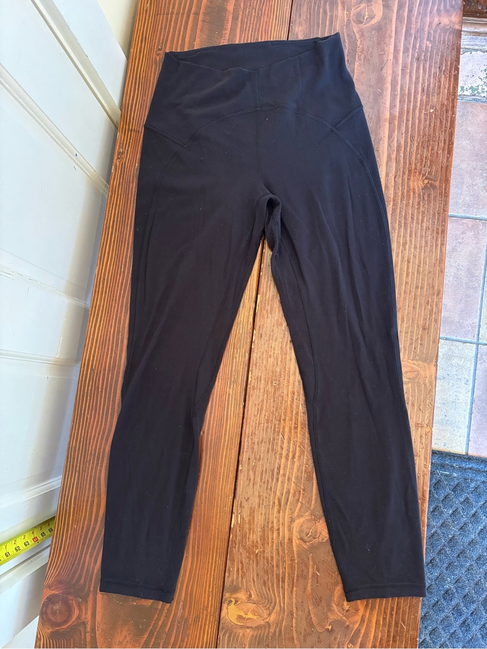 Lululemon High-Waist Black Women's Leggings - Size 6 - 25” inseam